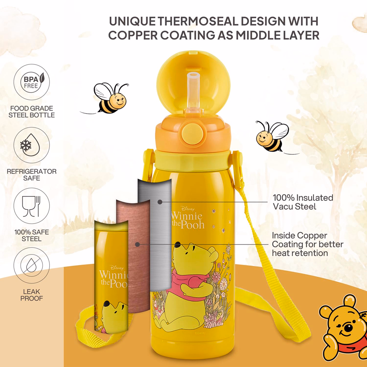 Cello - Ever Pop - Insulated Stainless Steel - Kids Flask