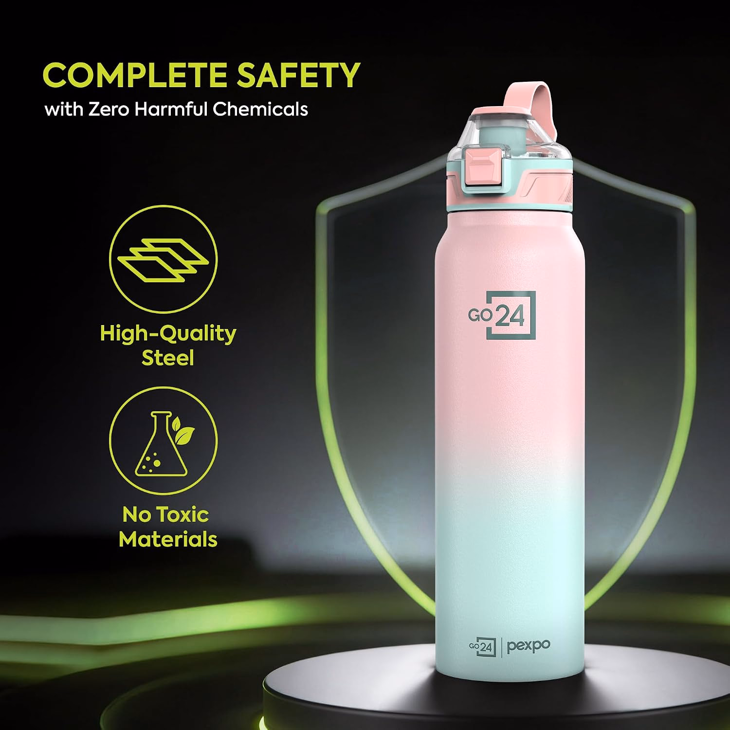 Pexpo - Amaze - Hot & Cold - Insulated Stainless Steel - Water Bottle