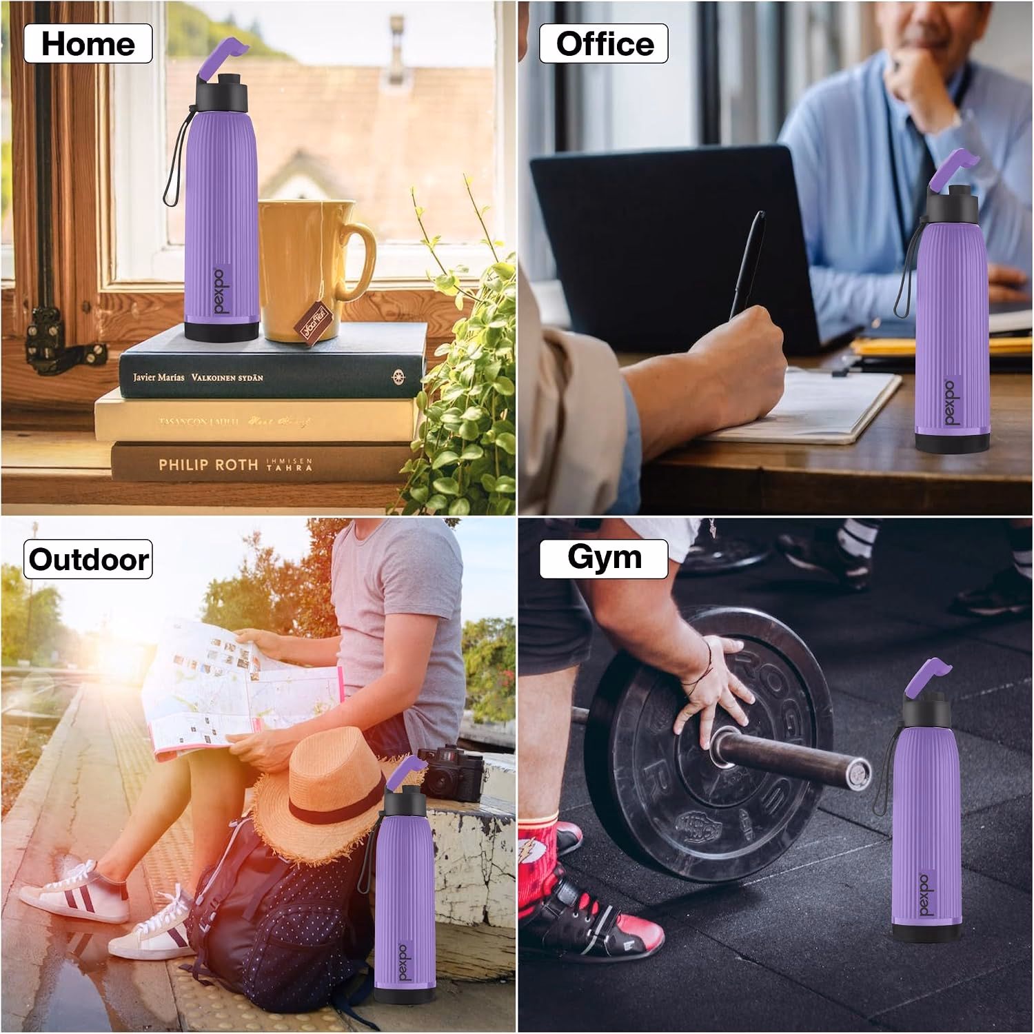 Pexpo - Easy Sip - Insulated Water Bottle