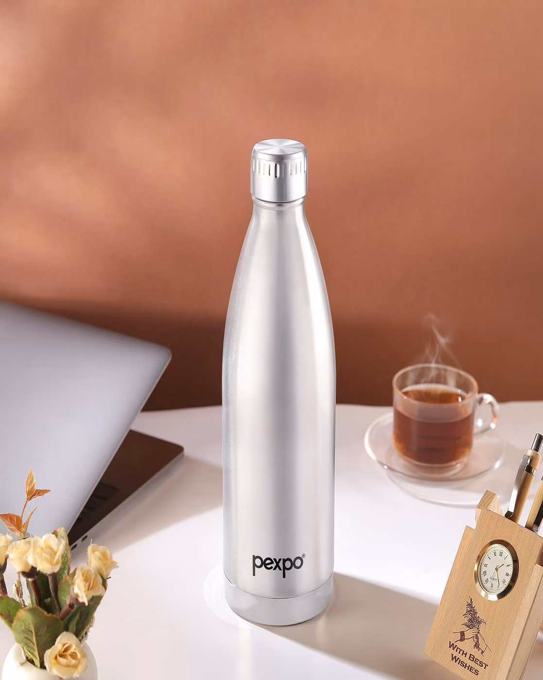 Pexpo - Extreme Silver - Hot & Cold Flask