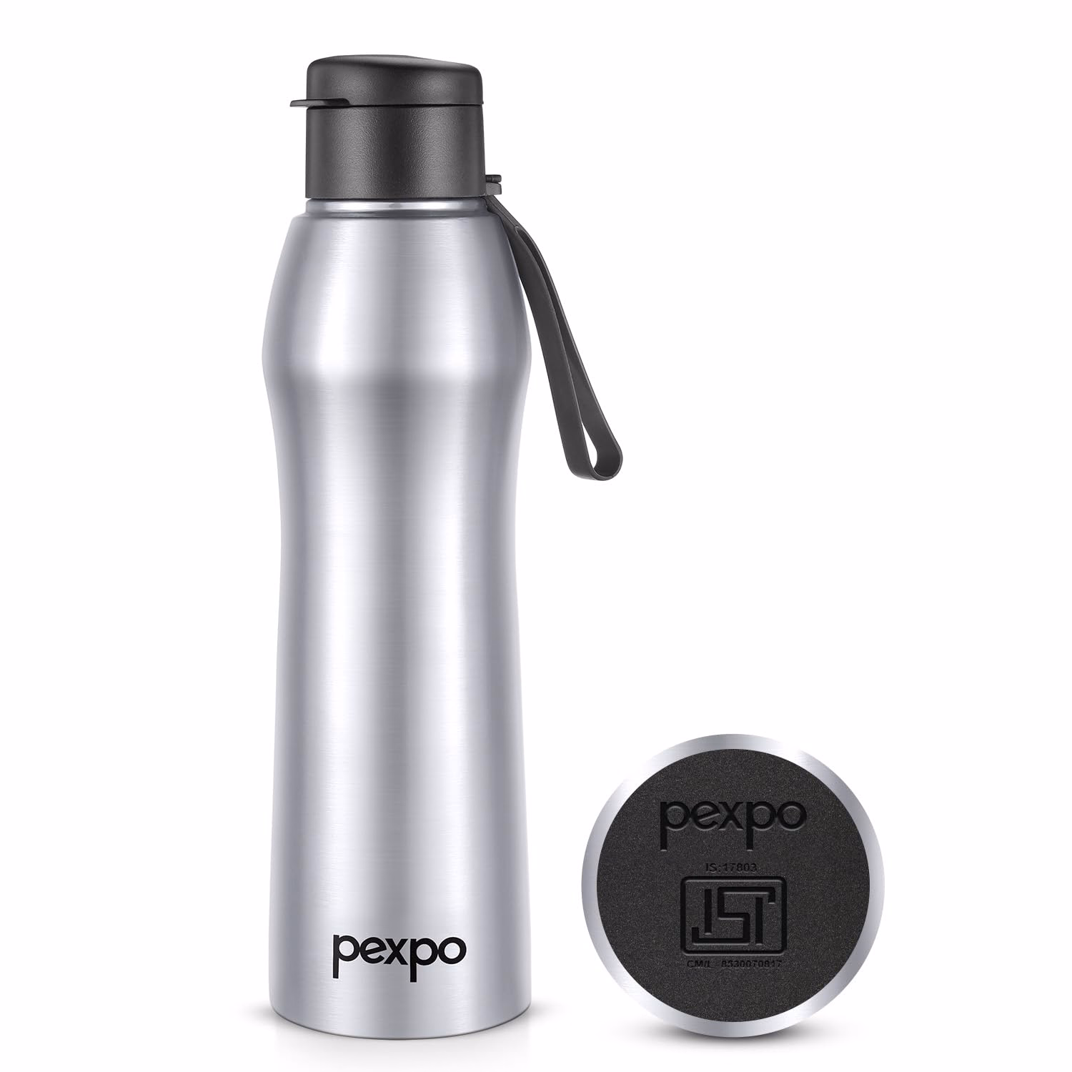 Pexpo -  Georgia-1000 - Stainless Steel - Water Bottle