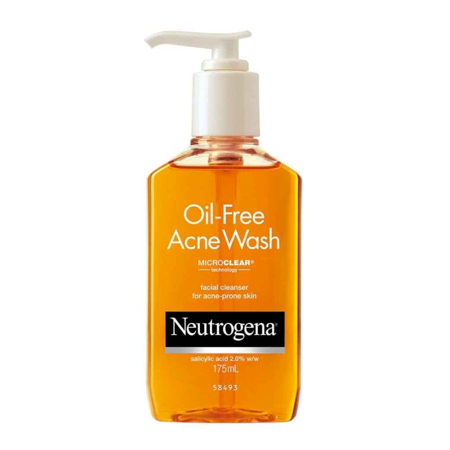 Neutrogena - Oil Free Acne Wash - FACIAL CLEANSER