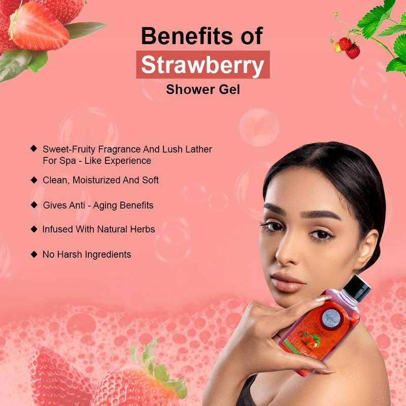 DAILY LIFE FOREVER52 - STRAWBERRY - SHOWER GEL