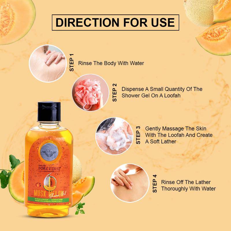 DAILY LIFE FOREVER52 - MUSK MELON - SHOWER GEL