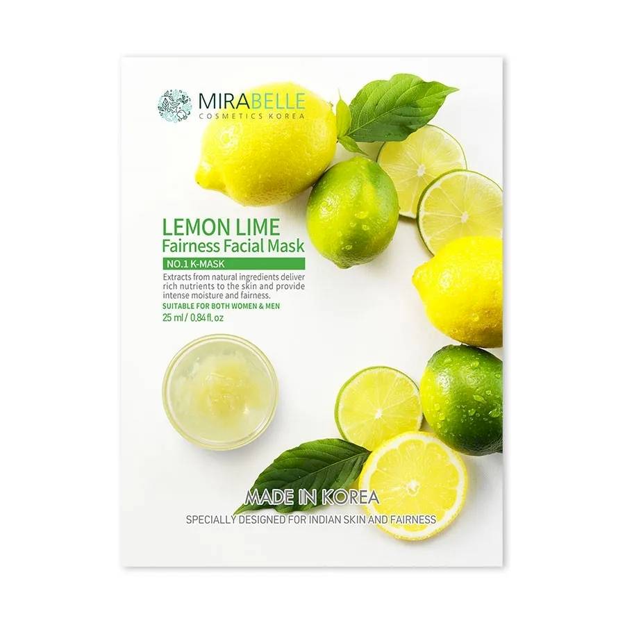 Mirabelle - Lemon Lime - Facial Mask