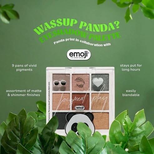 Pigment Play - Wassup Panda - Eyeshadow Palette