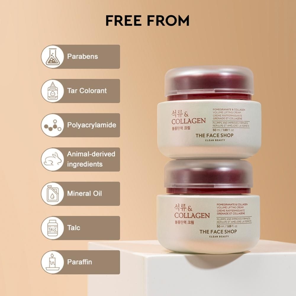 THE FACE SHOP -Pomegranate and Collagen - Cream