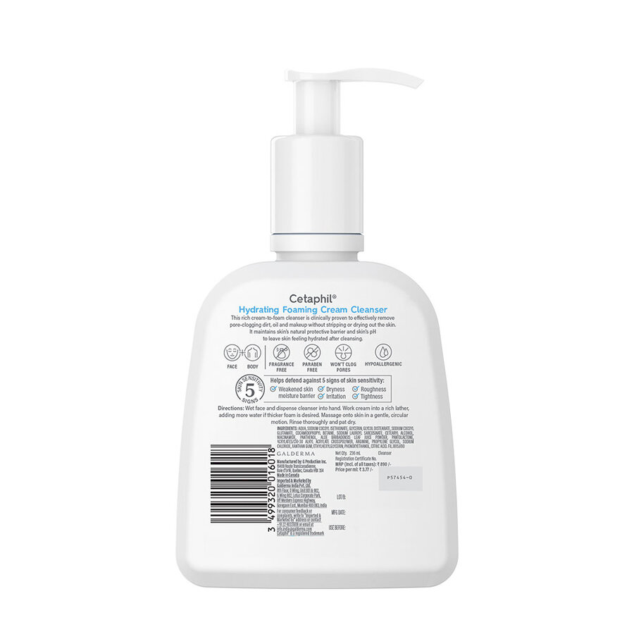 Cetaphil - Hydrating Foaming Cream - Cleanser