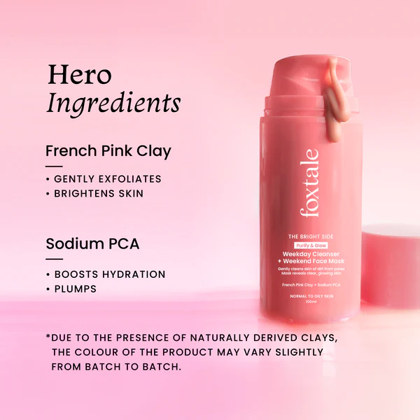 FOXTALE - Purify & Glow Cleanser + Mask