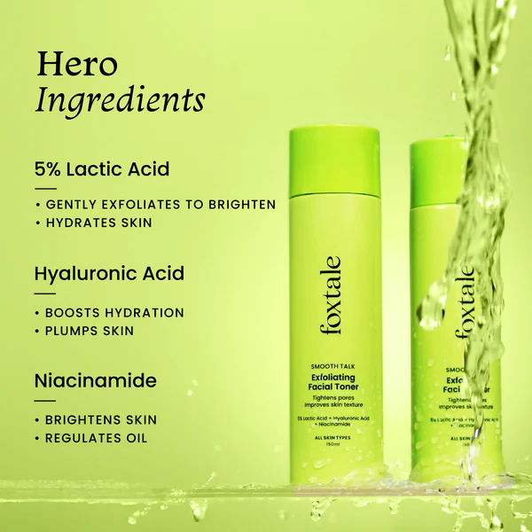 FOXTALE - Exfoliating Facial Toner
