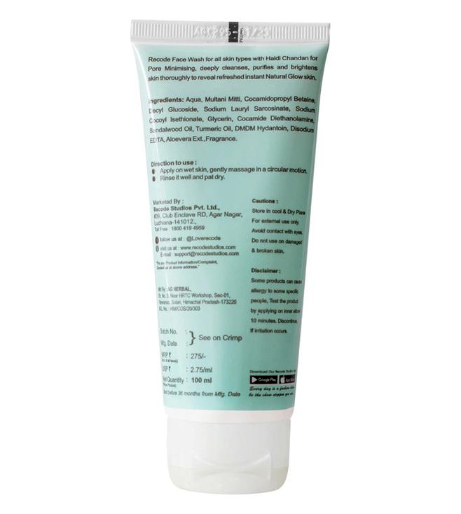 Recode - Haldi Chandan - Face Wash