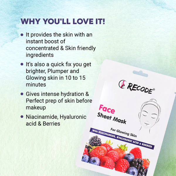 Recode - Face - Sheet Mask