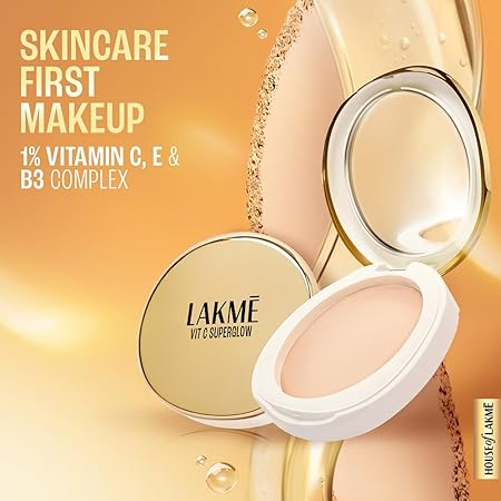 Lakme - Vitamin C Superglow Skin Perfecting - Wallnut - Compact
