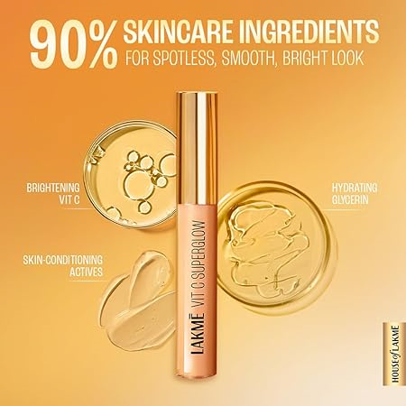 Lakme - Vit C Superglow - Concealer - Cinnamon