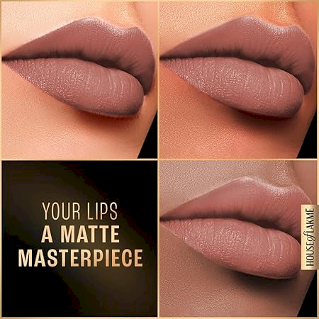 Lakme - Forever Matte Liquid Lip Color - Nude Myth