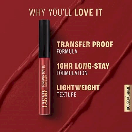 LAKME - FOREVER MATTE LIQUID LIP COLOR - PINK BALLET