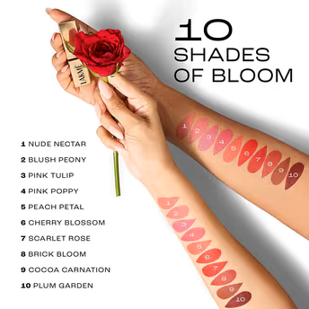 Lakme - Rouge Bloom Powder Matte Lipstick - Nude Nectar 201