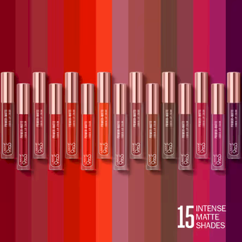 Lakme 9to5 Primer + Matte Liquid Lip Color - MO1 Confident Coral