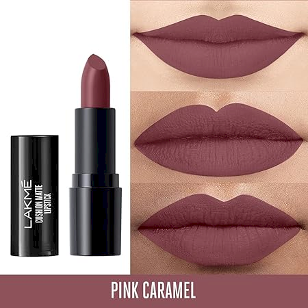 Lakme Cushion Matte Lipstick - PINK CARAMELO