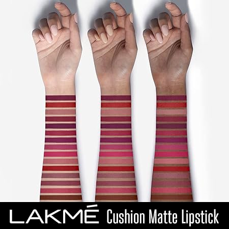 Lakme Cushion Matte Lipstick - PINK CARAMELO
