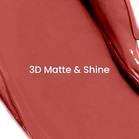 Lakme Unreal 3D Slim Bullet Lipstick, Matte Finish, British Brown