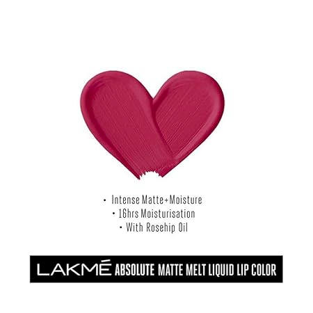 Lakme Absolute Matte Melt Liquid Lip Color - Revenge Red