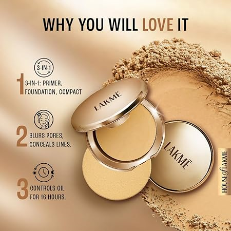 Lakme 9 To 5 - Powerplay Priming Powder Foundation - Ivory Cream