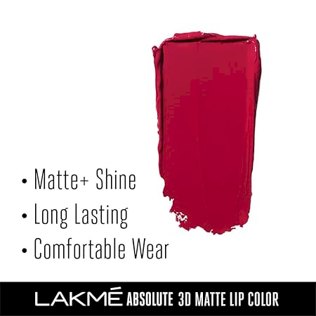 Lakme - Absolute 3D Lipstick - Plum Spell