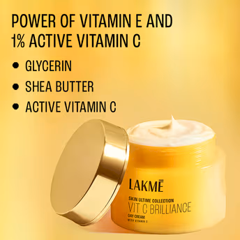 Lakme 9 to 5 Vitamin C+ Day Cream Vitamin C E & Shea Butter