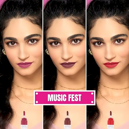 Elle 18 Lit Lip Stack Liquid Lipstick - Music Fest