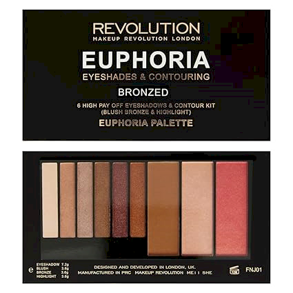 Makeup Revolution - Bare - London Euphoria Palette
