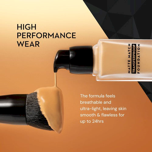 SUGAR Matte Match Transferproof Foundation - 07 Vanilla Latte
