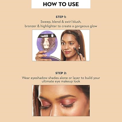SUGAR Contour De Force Eyes And Face Palette - 02 - Pink Pro