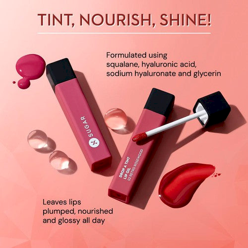 SUGAR Drop A Tint Lip Oil - 04 Roman Rose