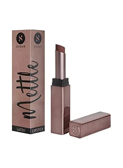 SUGAR Cosmetics Mettle Satin Lipstick - 10 Diana