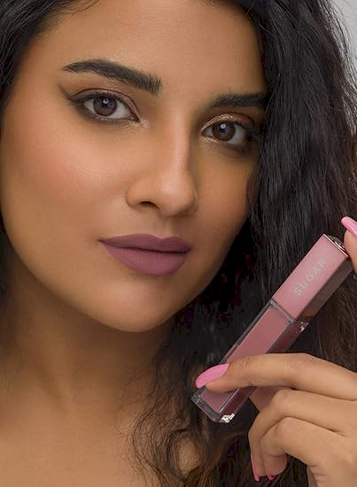 SUGAR Cosmetics Mettle Matte Liquid Lipstick - 03 Estella