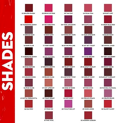 SUGAR Smudge Me Not Liquid Lipstick - 51 Fine Wine (Burgundy Red)