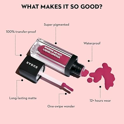 SUGAR Smudge Me Not Liquid Lipstick - 42 Toast Roast