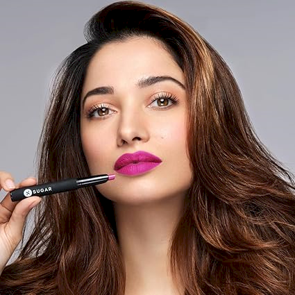 SUGAR Matte Attack Transferproof Lipstick - 10 Depeach Mode (Peach)