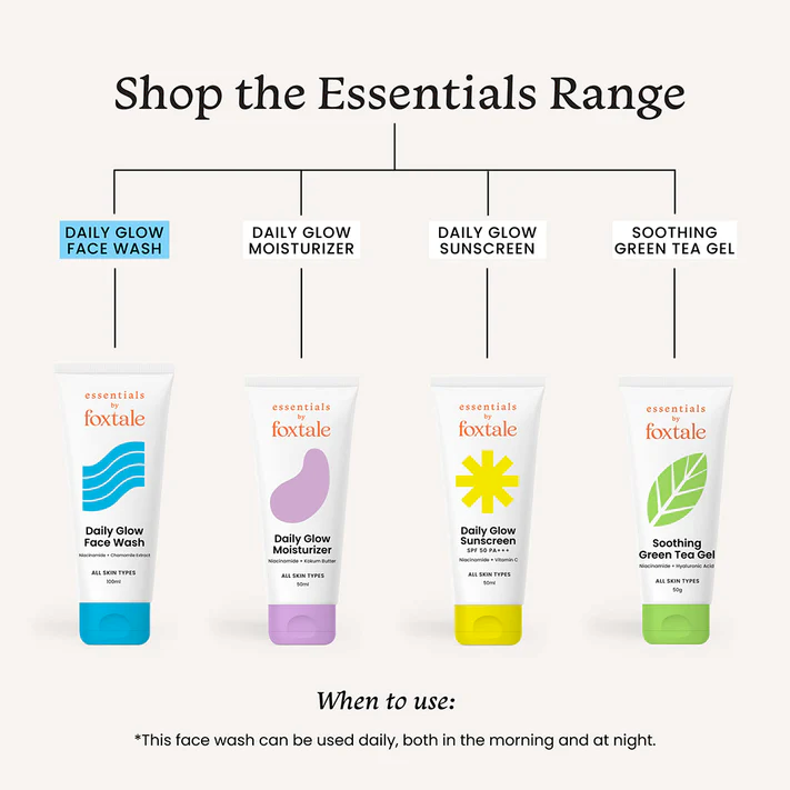 Foxtale Essentials Gel Face Wash