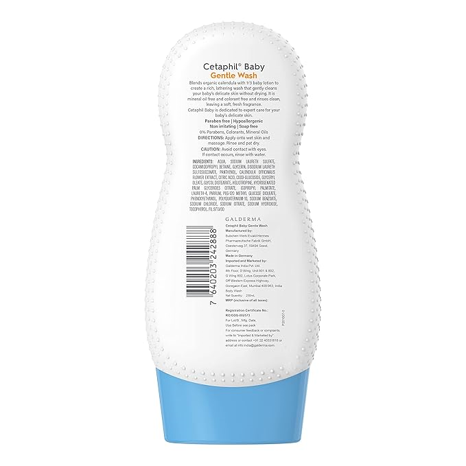 Cetaphil Baby Gentle Wash With Organic Calendula