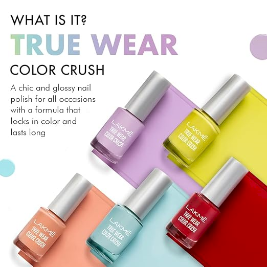 Lakme True Wear Color Crush Nail Polish - 18