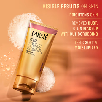 Lakme Glycolic Illuminate Facewash With Glycolic Acid