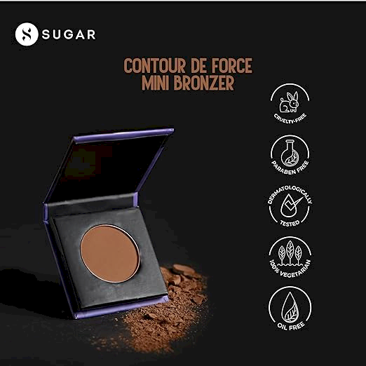 SUGAR - Contour De Force Mini Bronzer - 02 Woody Wonder