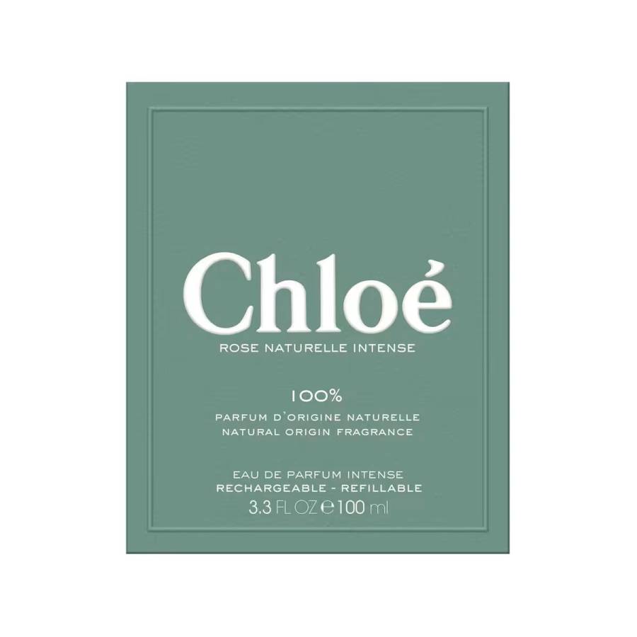 CHLOE - ROSE NATURELLE INTENSE - 100% - PARFUM D'ORIGINE NATURELE NATURAL ORIGIN FRAGRANCE EAU DE PARFUM INTENSE