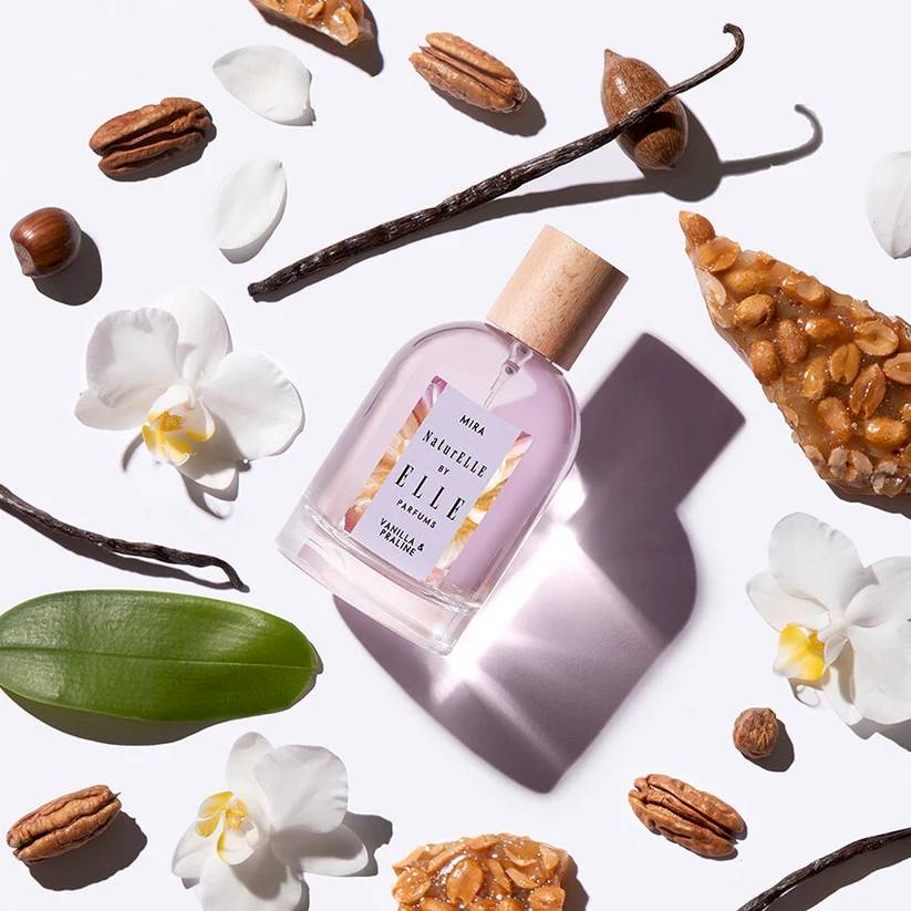 ELLE - MIRA -VANILLA & PRALINE - NATURELLE BY ELLE PARFUMS - EAU DE PARFUM