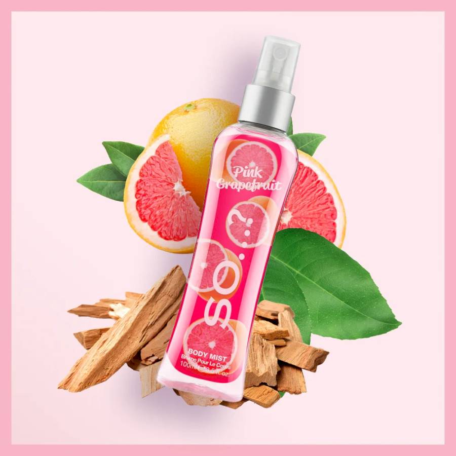 SO…? - Pink Grapefruit - Body Mist.