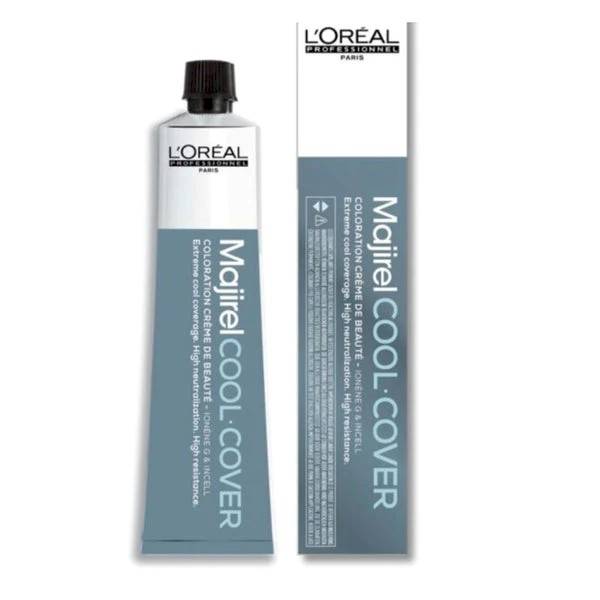 L'OREAL PROFESSIONEL PARIS - MAJIREL COOL COVER 7.17 ASH METALLIC BLONDE - COLORING CREAM