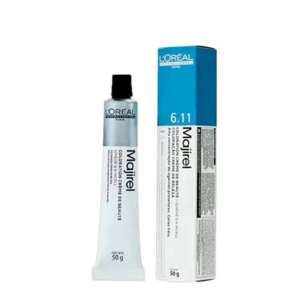 L'OREAL PROFESSIONEL PARIS - MAJIREL 6.11 - DARK DEEP ASH BLONDE - COLORING CREAM