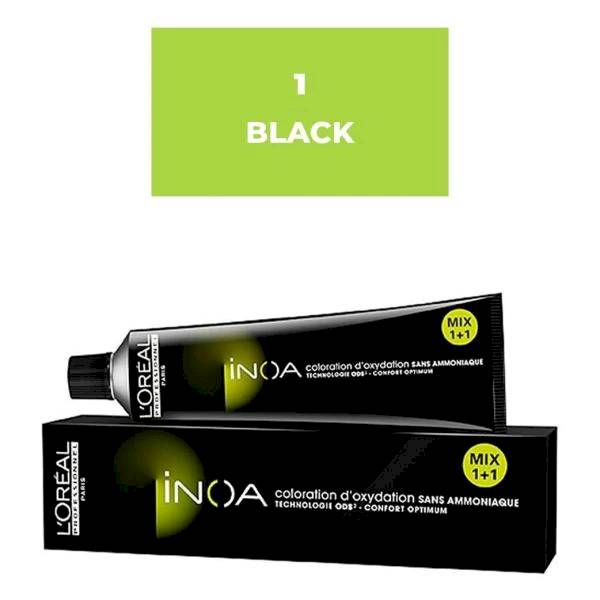 L'OREAL PROFESSIONEL PARIS - INOA - 1 - BLACK - PERMANENT COLOR